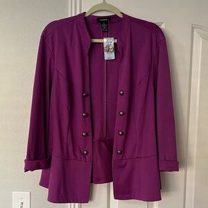 Torrid Women's Deep Purple Blazer